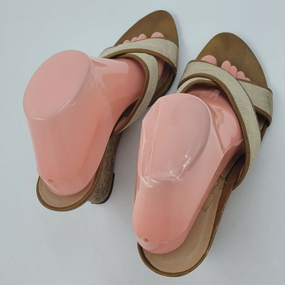 Tommy Bahama Valencia Women's Open Toe Cross Strap Wedge Sandals Size 10M - Picture 3 of 10